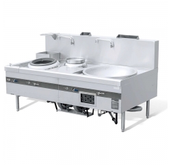 燃气环保单头单尾连单头大炒炉