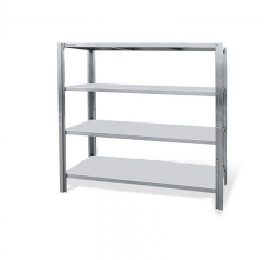 宜兴组装四层可调平板货架